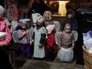 Rozsvícení stromečku v obci Vlkava